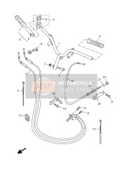 5C3F63511000, Cable, Brake, Yamaha, 1